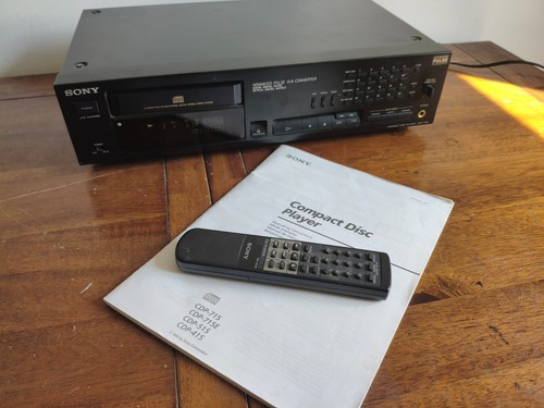 Sony player cdp 715e with - sony,