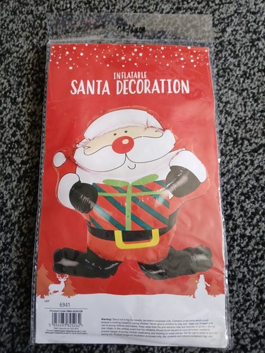 Inflatable santa decoration - inflatable,
