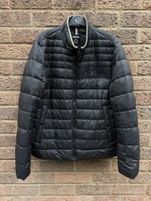 Hugo Boss Men’s Darolus Quilted Padded Jacket Black 42 52 XL Puffer