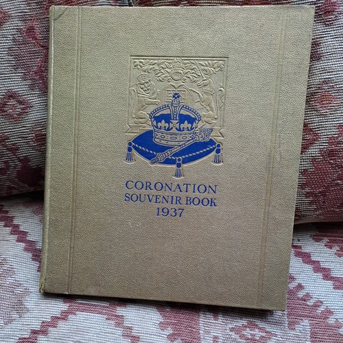 Coronation souvenir book 1937 - coronation,