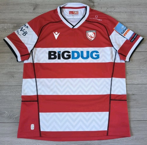 Gloucester rugby home shirt - rugby,