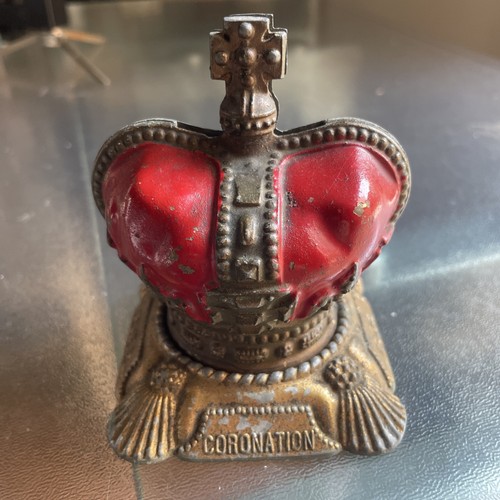 Coronation money box - coronation,