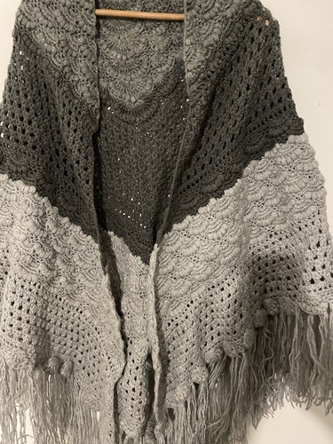 Handmade crochet shawl - handmade,