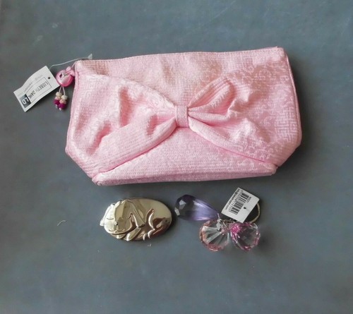 Pink clutch bag sleeping dog - clutch,