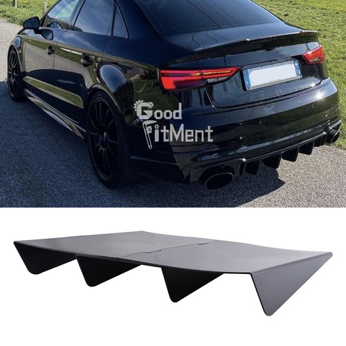 Rear bumper diffuser fins - rear,