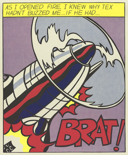 Roy lichtenstein opened - as,