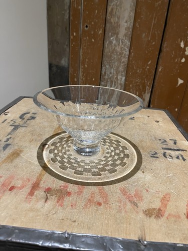 Cut glass crystal - crystal, conical