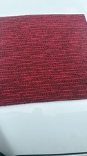 20 x Red Stripe Carpet Tiles 5m2 Heavy Duty Commercial Premium Flooring