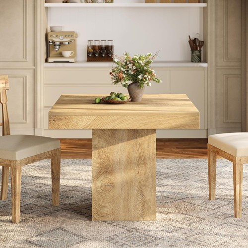Square dining table - dining,