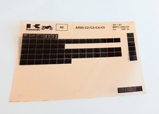 Kawasaki AR 80 C2/3/4/5 Spare
