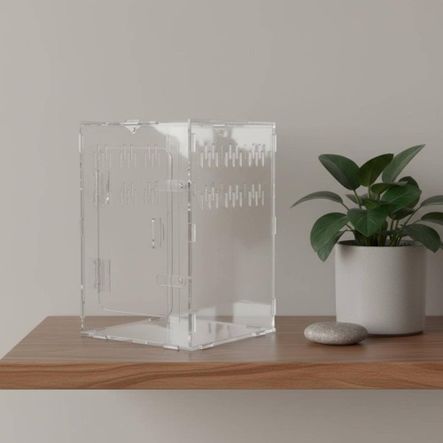 Transparent breeding box high - transparent,