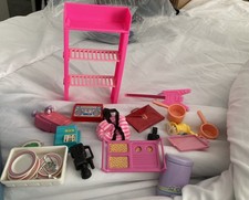Bundle Barbie Sindy  Doll accessories pots pans etc 
