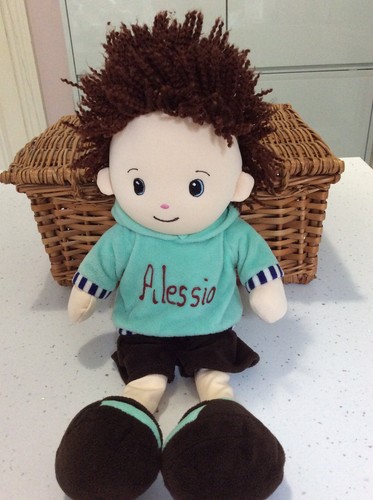 Boy plush ragdoll - plush,