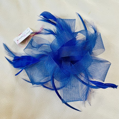 Molly rose blue net - blue, coiled