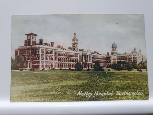 Vintage postcard netley - vintage, postcard,