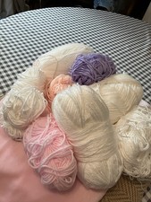 Odd Balls Of Dk Yarn/wool X 9
