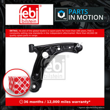 Wishbone / Suspension Arm fits PEUGEOT 107 1.0 Front Lower, Right 05 to 14 Febi