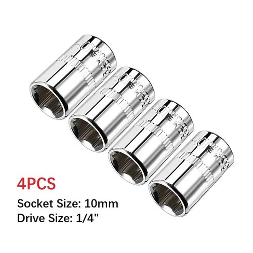 4pcs inch drive - 4pcs, 10mm