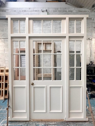 Bespoke hardwood timber front - hardwood,