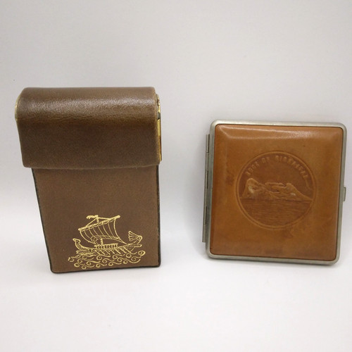 Vintage leather brown - vintage,