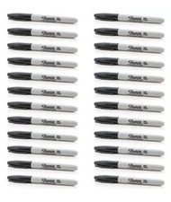 Black sharpie fine point tip - black,