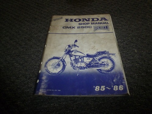1985 1986 honda cmx 250c - honda,