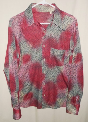 Poly disco shirt vintage - shirt, 70's