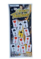 Sticky 13 Hoy Bingo Novelty game played with a deck of cards 100 Tickets