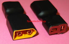 XT60 - Deans Style T-Connector Battery Adapter Connector Zippy Turnigy Flightmax