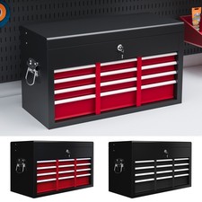 6 Drawer Tool Chest, Lockable Metal Tool Box with Ball Bearing Runners