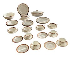 ROYAL CROWN DERBY CLOISONNÉ 37 PIECE DINNER/TEA SERVICE Sh75