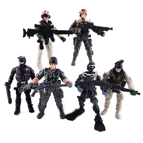 6pcs plastic special - 6pcs, 1/18