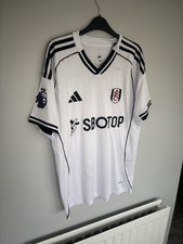 Fulham 25/26 Home Football Shirt (Large) #17 Iwobi