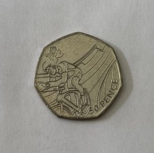 Olympic Cycling 50p 2011