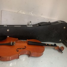 Vintage Skylark 4/4 Violin Nitrocellulose Laquer 1960s With Hardcase - See desp