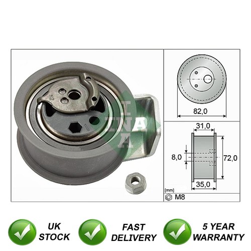 Timing belt tensioner pulley - belt,