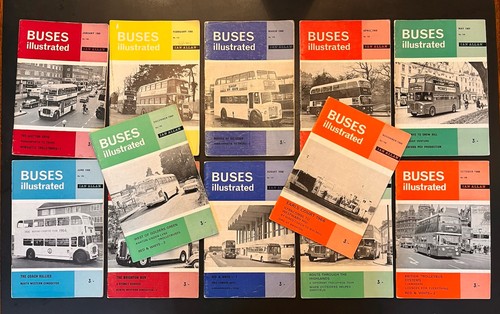 Complete year 1966 buses - complete,