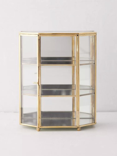 Curio display case jewellery - curio,
