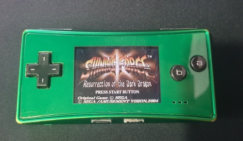 Gameboy micro green charger - gameboy,
