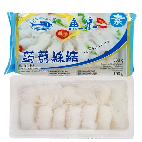 White konjac pasta shirataki - white,