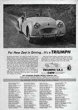1955 Triumph TR2 "New Zest in