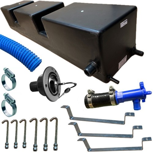 75l underslung fresh tank - underslung, kit