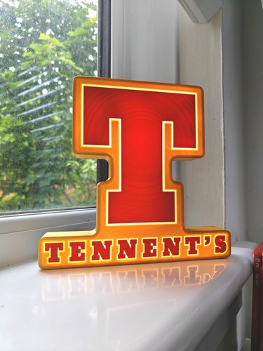 Tennents lager led light - tennents,