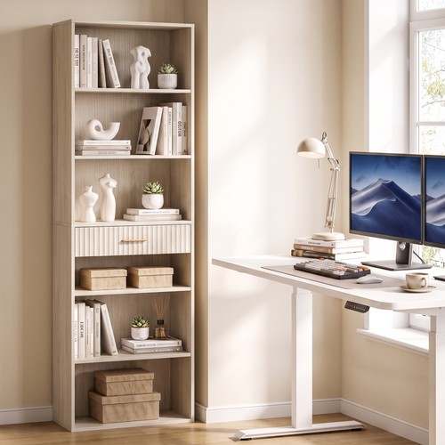 Bookcase narrow tall - bookcase,