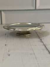 Barbie Sindy Vintage Dream House Chrome Silver Cake Stand Accessories A7