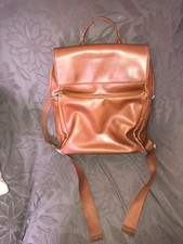 Excellent 40 x 40 x 8cm 12.8L Matt & Nat Brave Vegan Backpack, Tan Brown