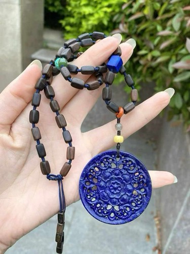 Natural lapis lazuli carved - lapis,
