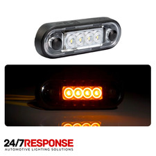 Amber LED 12/24v Marker Lamp