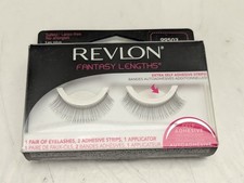Revlon Fantasy Lengths Eyelashes #99503 Flirty,  Adhesive Strip and Applicator