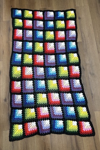 Handmade crochet afghan - crochet, /
